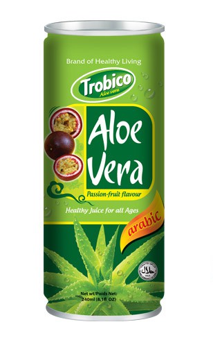 240ml Aloe vera Passion fruit Flavour